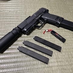 電動ガン USP 東京マルイ リポバッテリー&サイレンサー付き