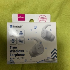 在庫処分　完全ワイヤレスイヤホン　ホワイト　ミニ　未開封品