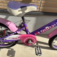 スタンド付き子供用自転車16インチ の画像