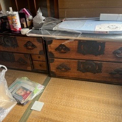 和ダンス　昭和レトロ　ビンテージ家具　和風