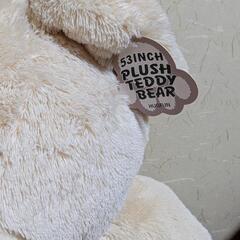 美品!テディベア 大型ぬいぐるみ 53inch PLUSH TEDDY BEARの画像