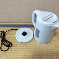 ◆受付終了◆2023年製◆2点まとめて◆ニトリ マイコン炊飯器3合炊き BN201WH＋電気ケトル DN362の画像