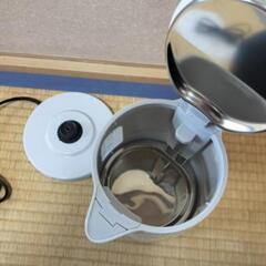◆受付終了◆2023年製◆2点まとめて◆ニトリ マイコン炊飯器3合炊き BN201WH＋電気ケトル DN362の画像