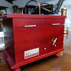 昭和レトロ ジュエリーボックス 小物入れ オルゴールの画像