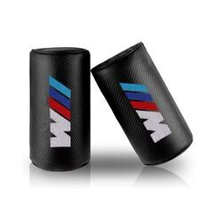 【着払い可能】 2個セット BMW M Performance Mパフォーマンス Mスポーツ カーボンファイバー ネックパッド ヘッドレスト ピロー クッションの画像