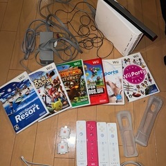 【日程が合い早い人にお渡しします】Wii ソフト、リモコンセット