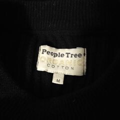 people tree オーガニックコットン ニットワンピース ピープルツリーの画像
