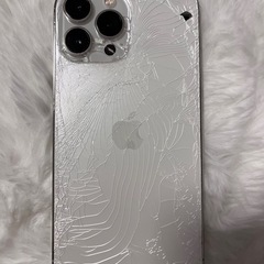 値段交渉歓迎‼️ iPhone13promax 背面割れ