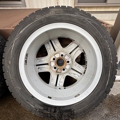 Volkswagen ポロ15インチ純正ホイールスタッドレスタイヤセットの画像