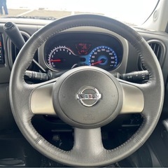 ★日産キューブ★車検R8年２月★程度良好！内装綺麗！禁煙車！【掘り出し物？！】4WD ナビ付き　Bluetooth TV DVD CDの画像