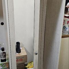 ミラー付き棚