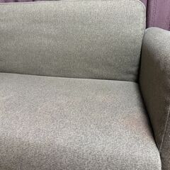 【定価40,000円】フランフラン チックソファ2（カーキ）希少の画像