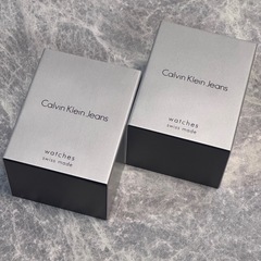 未使用🎁プレゼントに♪👩🏽‍🤝‍👨🏾☆カルバンクライン ジーンズ Calvin Klein Jeans ペアウォッチ☆1本定価¥17850の画像