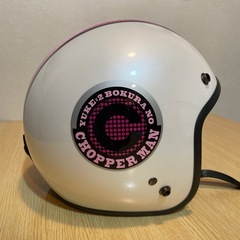 バイク　ヘルメット　チョッパーマン　の画像