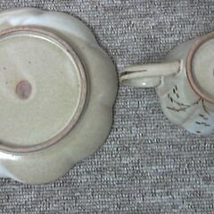 たち吉 花しきし コーヒーカップ&ソーサー 5客　未使用保管品の画像