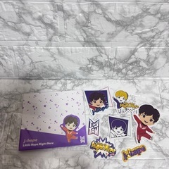 【新品未使用】7枚入り ⭐️　BTS TinyTAN シール ステッカー K-POP 韓国の画像