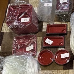 弁当容器　テイクアウト　色々の画像