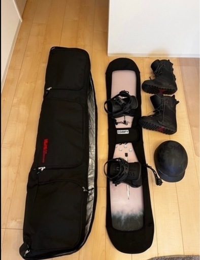 最終値下げ美品バートン　ユニオン　スノーボードセット