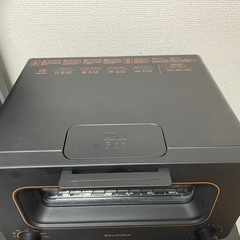 2/20(木)締切 バルミューダ スチームトースター黒
の画像