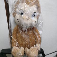 おさるのジョージ　おおきなぬいぐるみお座り