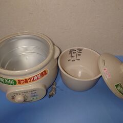 お値下げしました♪【未使用/長期保管品】象印 ZOJIRUSHI EG-B061-CD★おかゆメーカー★粥茶屋★簡易動作OK♪ の画像