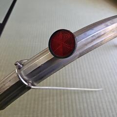 平成レトロ/2000年代前半物】自転車後ろ泥よけ、後ろ泥よけステー付き バック リア 後の画像