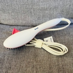 ストレートヘアブラシ　ヘアアイロン　アレティ　ピンク