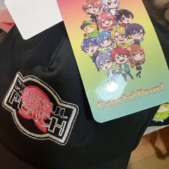 カラフルピーチ 帽子 キャップの画像