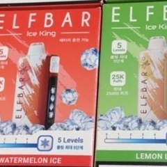 ELFBAR ICE KING 25000パフ　Water ME...