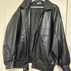 フェイクレザーBIGブルゾン