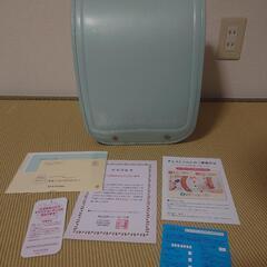 美品ランドセル あんしんぽけっと　リルフラワー　ミント（の画像