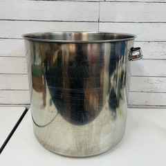 ステンレス　土鍋　41センチ　鍋　調理器具　コンクリート　モルタル　ラーメン　スープ　フライパン　　