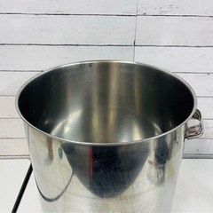 ステンレス　土鍋　41センチ　鍋　調理器具　コンクリート　モルタル　ラーメン　スープ　フライパン　　の画像