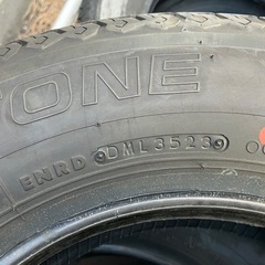 ブリヂストン165R13.中古タイヤ４本セットの画像