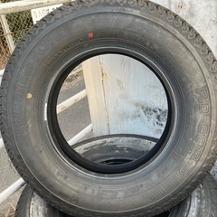 ブリヂストン165R13.中古タイヤ４本セットの画像