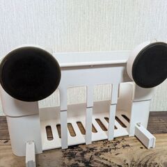 浴室用 強力回転式吸盤シャンプーラック&ソープラックの画像