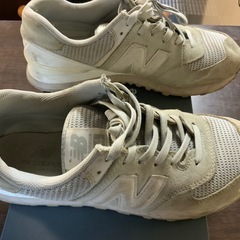 New Balance グレー スニーカー　26.5センチの画像