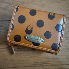 (決まりました)スヌーピー 三つ折財布