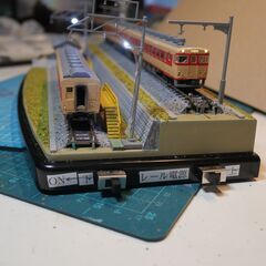 Nゲージ ワンカットジオラマ　車両展示用ケース　（自作品）の画像