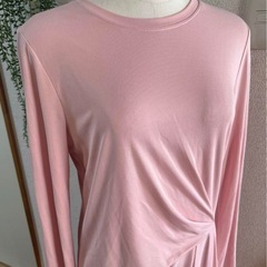 BCBG maxazria ワンピース　S ピンクの画像