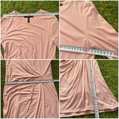 BCBG maxazria ワンピース　S ピンクの画像