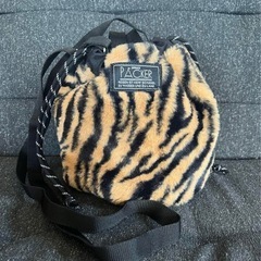 SPRUCE 2way　ショルダーバッグ ファー巾着ミニトート2WAYショルダーの画像