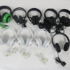 ヘッドホン 色々まとめて 9個セット audio-technica SONY RAZER 等