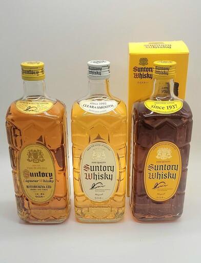 【終了】【お値下げバラ売り不可】サントリー角瓶3種セット各700ml 新品未開封