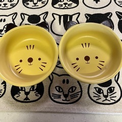 新品🐈‍⬛猫ちゃん柄　小鉢、🥄スプーン　2セット❗️