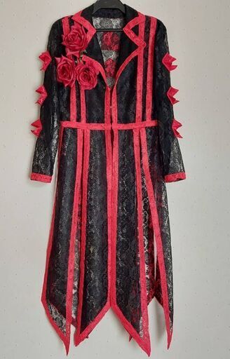 YOSHIKI/XJAPAN /赤薔薇ドレス/ ローズドレス/衣装