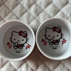 新品　😸猫ちゃん🐶ちゃん用ご飯入れ 2個セット