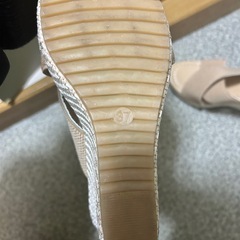 サンダル ヒール 23.5~24の画像