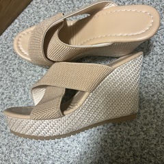 サンダル ヒール 23.5~24の画像