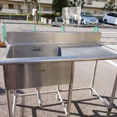 値下げしました、今週中処分シンク。かなりしっかりした作り。の画像